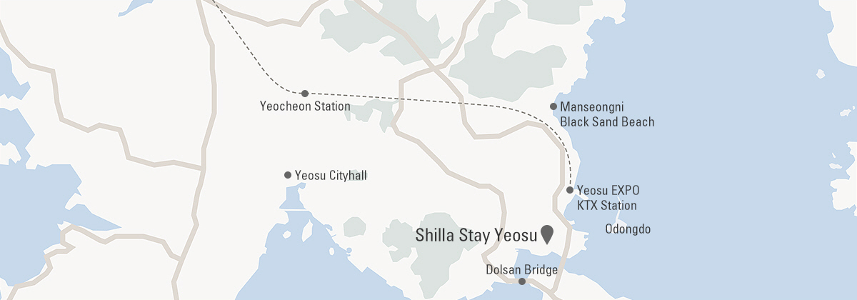 SHILLA STAY YEOSU MAP