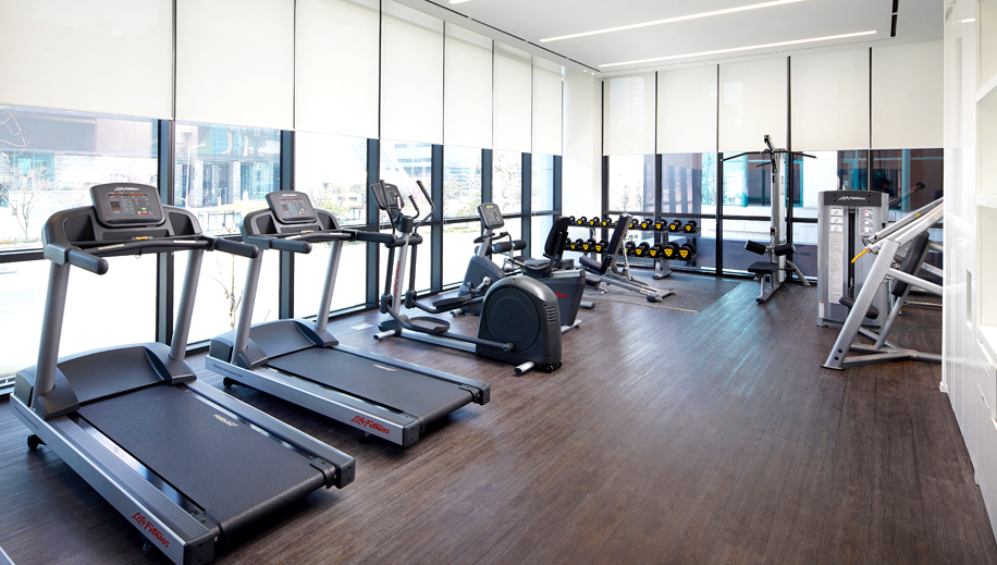 <br>Fitness Center<br><p>Fitness Center View</p>